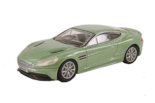 Image of Oxford Diecast 1:76 Aston Martin Vanquish Coupe Appletree Green Collectable model 76AMV001