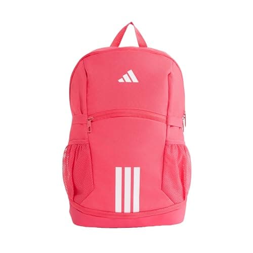 Image of adidas Unisex Kids Youth Tiro Backpack, power pink/white, One Size
