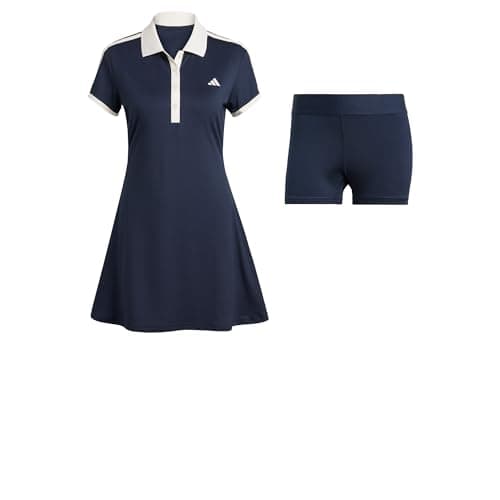 Image of adidas Women's Tennis Classics Dress, Legend Ink, S