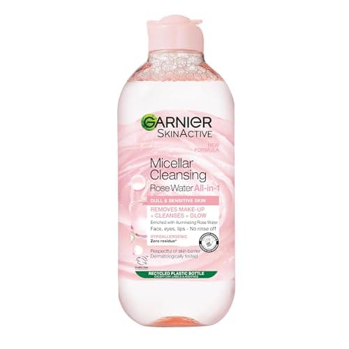 Image of Garnier Micellar Vitamin C Cleansing Water, Gentle face Cleanser & Makeup Remover, Hypoallergenic. Suitable For Dull And Uneven Skin, Brightening Formula, Dermatologically Tested, 400ml