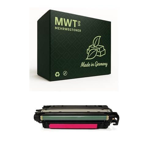 Image of Mehrwegtoner Toner Cartridge Compatible with Canon LBP712Cx LBP712Cdn LBP710Cx Replaces 040 / 040H XXL M 456C001 Magenta