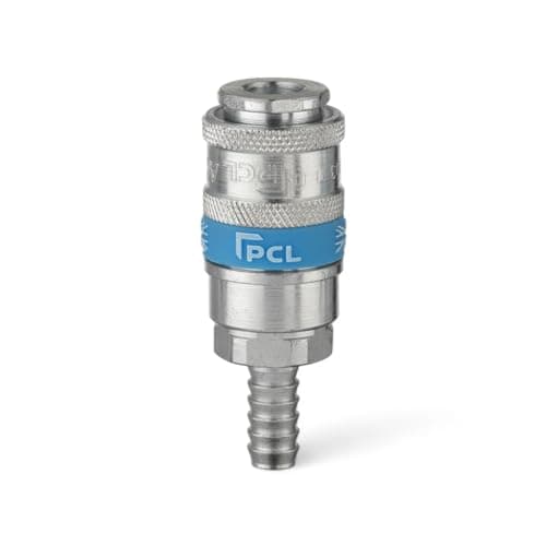 Image of Genuine PCL Air Line Airflow Coupling with Hose Tailpiece 5/16" Fitting Connector