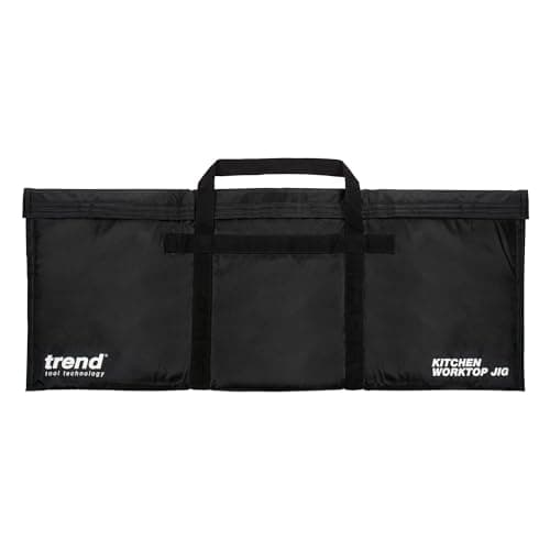 Image of Trend Heavy-Duty Carry Case for 700–750 mm Kitchen Worktop Jigs, Padded Storage Bag with Reinforced Straps and Waterproof Outer, Fits Multiple Jig Models, CASE/KWJ700