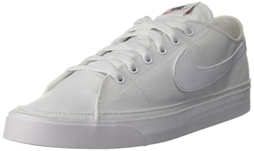 Image of NIKE CZ0294-100 Court Legacy CNVS Sneaker Adult White/White/Summit White 2.5