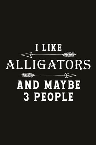 Image of Running Log Book I Like Alligators and Maybe 3 People Alligator Reptile Gifts: Track Distance, Runners Training Log, Speed, Calories & Heart Rate ... Running Logs,My Running Diary, Time, Weather