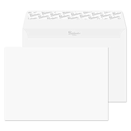 Image of Blake Business C5 162 x 229 mm 120 gsm Peel & Seal Wallet Envelopes (31707) Ice White Wove - Pack of 500