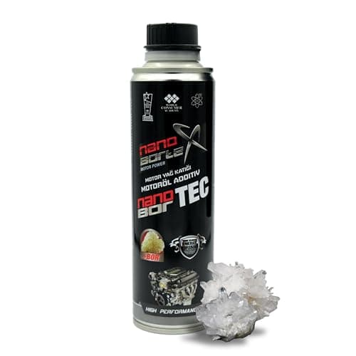 Image of NanoBorTeX Oil Additive High Performance Engine and Wear Protection with BOR Nano Technology - Reduces Friction, Improves Engine Performance, Reduces Fuel Consumption For All Engines (600, Milligrams)