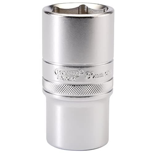Image of Draper 16659 1/2" Square Drive Hi-Torq 6 Point Deep Socket, 30mm Size