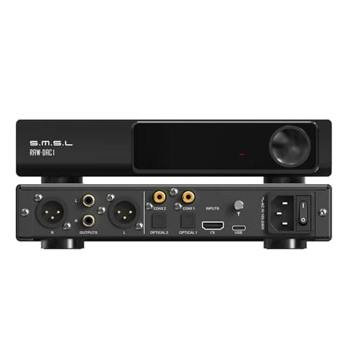 Image of S.M.S.L RAW-DAC1 Decoder MQA MQA-CD AK4191+AK4499EX Support LDAC XU316 32Bit/768kHz DSD512 DAC