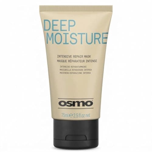 Image of Osmo Deep Moisture Intensive Repair Mask 75ml - Deep Conditioning Hair Treatment for Dry Damaged Hair, Professional Hydrating Hair Mask with Patchouli and Ylang Ylang for Frizz Control and Shine