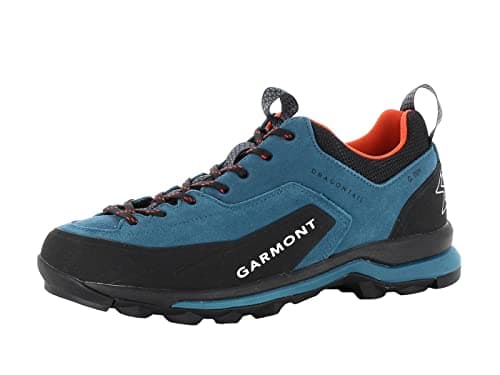 Image of GARMONT Men's Dragontail G-dry Trainers, Coral Blue Fiesta Red, 11 UK