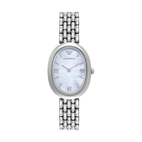 Image of Emporio Armani Women's 34MM Silver-Tone Stainless Steel Watch, AR11706