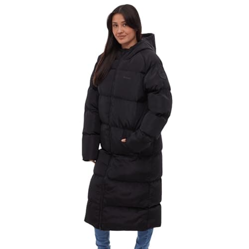 Image of Bench Womens Nella Longline Padded Jacket - Black - XL