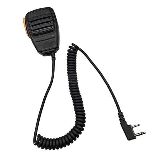 Image of Tiardey Walkie Talkie Handheld Speaker Mic,Shoulder Microphone Two Way Radio Accessories - Handheld Speaker Mic