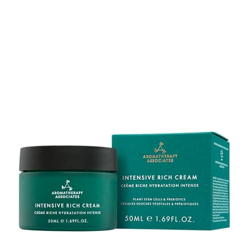 Image of Aromatherapy Associates - Intensive Rich Cream 50ml | Plant Stem Cells & Prebiotics Nourishing Moisturiser for Dry Skin