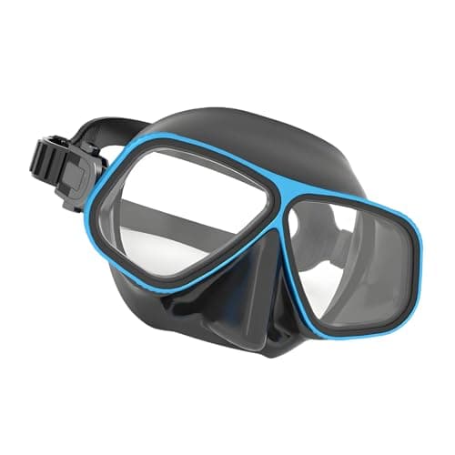 Image of yanwuwa Goggle Protective Coating Comfortable Seal Adjustable Headband Aluminum Alloy for Youth Adults Swimming Diving Glasses