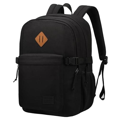 Image of SUPACOOL Casual Backpack for Men and Women, School Backpack for Boys, Girls and Kids, Laptop Compartmen(Black)