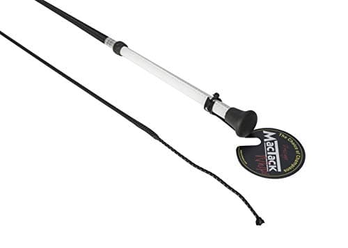 Image of MacTack Unisex's Dressage Whip Cw26 39" Black with White Handle