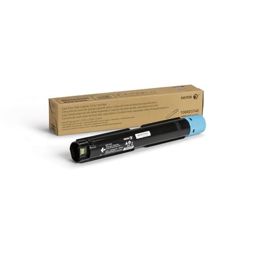 Image of Xerox Genuine VersaLink C7020 / C7025 / C7030 Cyan Extra High Capacity Toner Cartridge (16,500 Pages) - 106R03740
