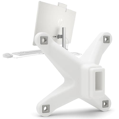 Image of 3IDEE VESA Adapter - Compatible with HP All-in-One PC (24-cr0706ng, 27-cr0005ng & more) - Mount Adapter 75x75 mm, For Monitors Without VESA Connection, For Mounting on Monitor and Wall Bracket
