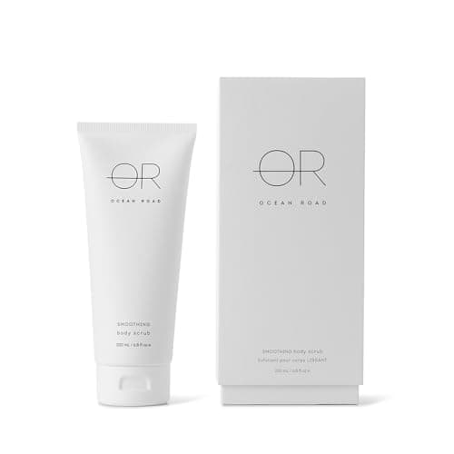 Image of Ocean Road White Body Scrub 200ml – Gentle Exfoliating Scrub with Detoxifying Red Seaweed & Antioxidant Australian Botanicals – Ethically Sourced, Vegan, Sustainable Skincare for Smooth, Youthful Skin