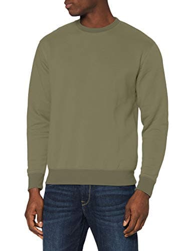 Image of Fruit of the Loom Men's Set-In Premium Sweater, Classic Olive, Small