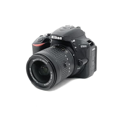 Image of Nikon D5600 + AF-P 18-55 VR DSLR Camera - Black