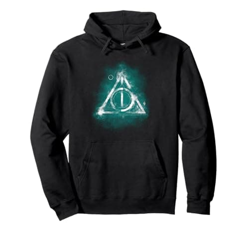 Image of Harry Potter Geometric Deathly Hallows Pullover Hoodie