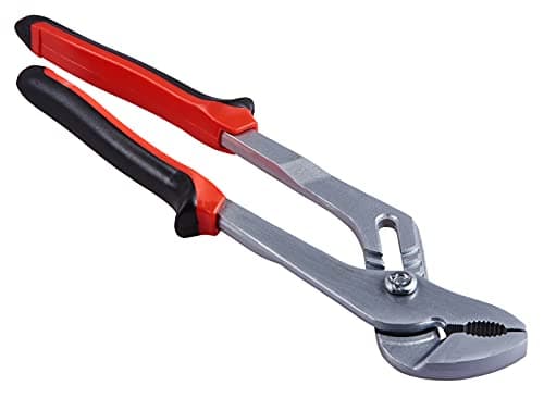 Image of Amtech Water Pump Pliers, Drop Forged Carbon Steel, 60mm Max Opening, Dual Colour Grips (250mm / 12")