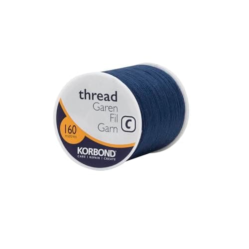 Image of Korbond Polyester Thread 160m Navy