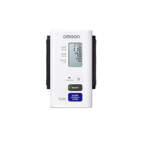 Image of OMRON NightView Wrist Blood Pressure Monitor, clinically validated, Completely Silent Blood Pressure Machine for Daytime and Nighttime Measurements with Bluetooth Connection to Free Smartphone app