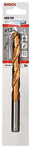 Image of Bosch 2608596781 13.0 x 101 x 151 mm DIN338 HSS-TiN Drill Bits