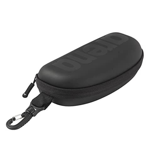 Image of Arena SWIM GOGGLES CASE - ALL BLACK