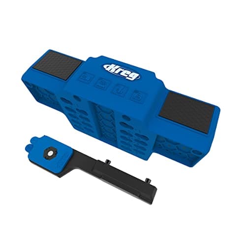 Image of Kreg KHI-CDIJ Cabinet Door Mounting Jig - for Frameless or Face-Frame Cabinets - Easily Adjustable Cabinet Jig - for Attaching Hinges for Cabinet Doors