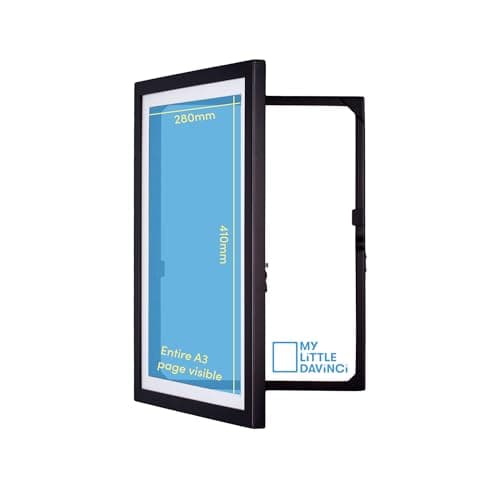 Image of My Li’l Da vinci Expandable Picture Frame - A3 Black