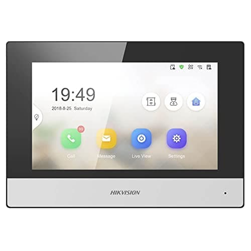 Image of Hikvision Digital Technology DS-KH6320-WTE1 video intercom system 17.8 cm (7") Black,White
