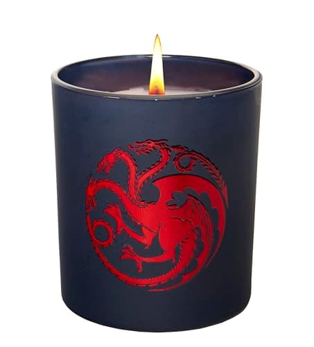 Image of Game of Thrones: House Targaryen Glass Candle