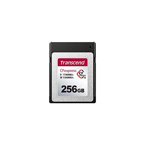 Image of Transcend CFexpress 820 256GB Type B Memory Card, Speed up to 1700MB/s for for Professional Photography & 4K Video TS256GCFE820