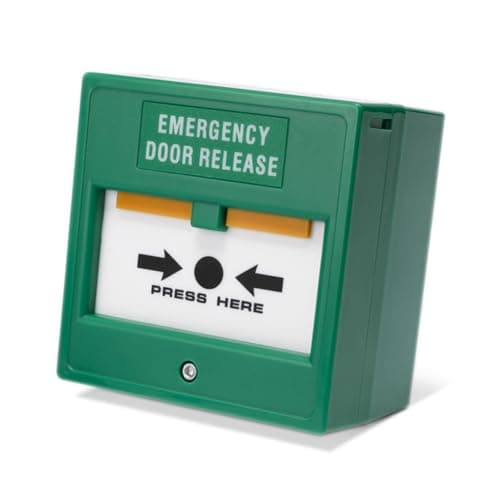 Image of SecureMyDoor Resettable Call Point with No Glass to Break | Emergency Break Glass for Indoor Use | Fire Alarm Button Switch for Easy Access Control | Ideal for Commercial & Residential Buildings
