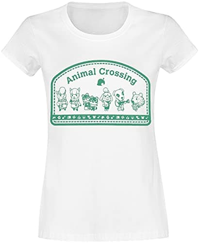 Image of Nintendo - Animal Crossing Women's T-Shirt (s) White
