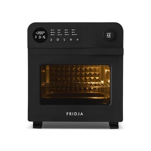 Image of Fridja f66 Super Oven - Premium 15L Compact Digital Air Fryer Oven - 12 Intelligent Presets, Powerful Convection Fan, Easy to Clean, Fast and Versatile, Stainless Steel Interior, Easier Cooking