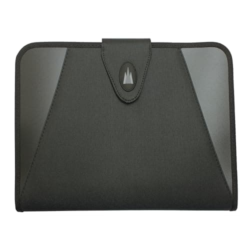 Image of Cathedral Products 13 Pocket Expanding File - Durable Polypropylene Pockets with Sturdy Fabric Construction - Black