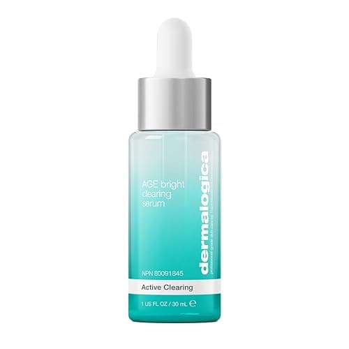 Image of Dermalogica Age Bright Clearing Serum - Clears & Prevents Breakouts, Works With The Skin’s Natural Microbiome, Brighter Skin Promotes Brighter & Even Skin Tones, for All Skin Types, 30ml