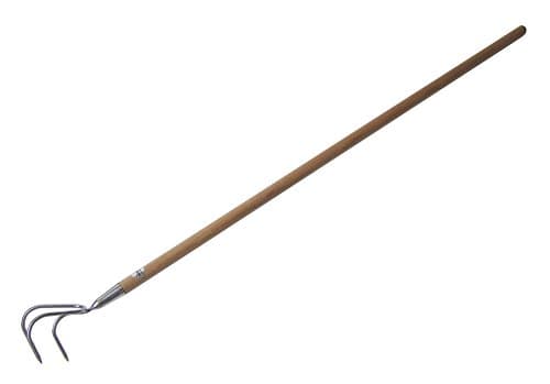 Image of Wilkinson Sword 422489 1111119W Stainless Steel 3-Prong Cultivator