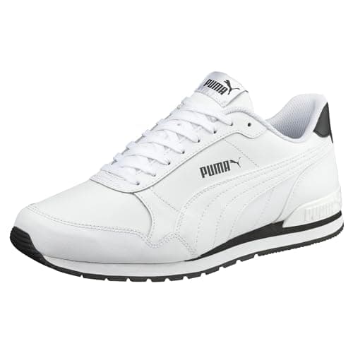 Image of PUMA Unisex St Runner V2 Full L Sneaker, Puma White Puma White, 9 UK