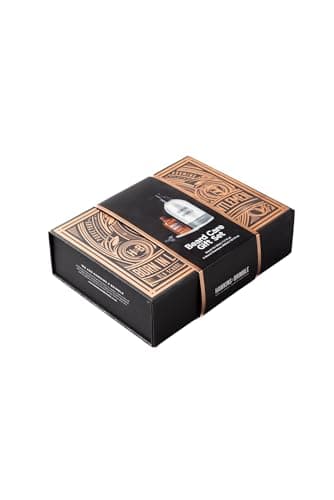 Image of Hawkins & Brimble Beard Gift Set Box (Beard Shampoo Eco Refillable & Beard Oil)