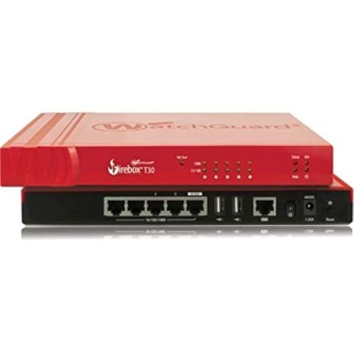 Image of Watchguard Firebox T30, Security appliance 5 ports, 10Mb LAN, 100Mb LAN, GigE (WGT30031-WW)