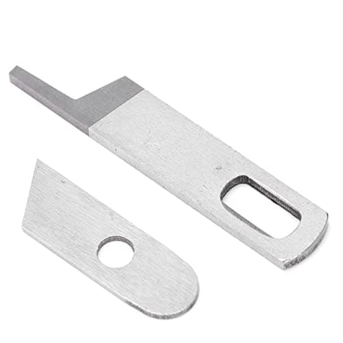 Image of Dekaim Overlock Knife Blade Set, 2 Knives (Upper and Lower) for Overlock Serger Singer 14SH654, 14SH754 14SH, 14CG and 14U Plus Other PFAFF, Babylock and Consew Models
