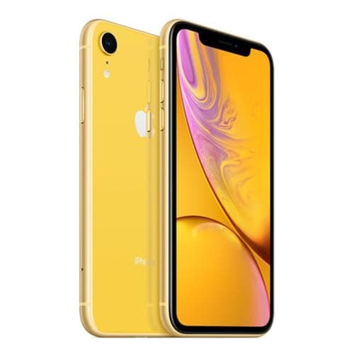 Image of Apple iPhone XR, 128GB, Yellow - Fully Unlocked (Renewed)