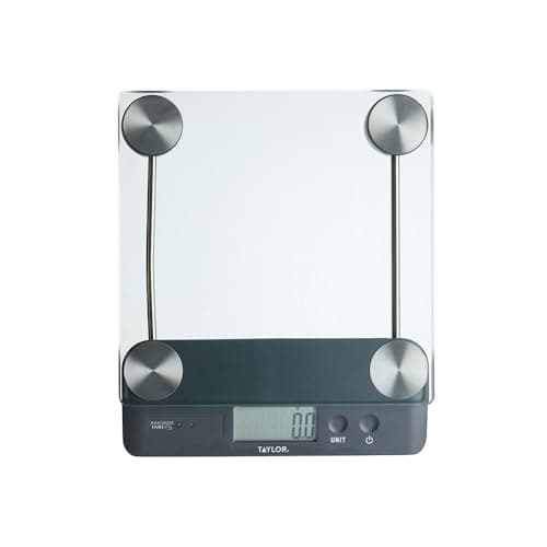Image of Taylor Pro Touchless Tare Digital Dual Kitchen Scale, Food Scale with 14.4kg capacity, Gift Boxed